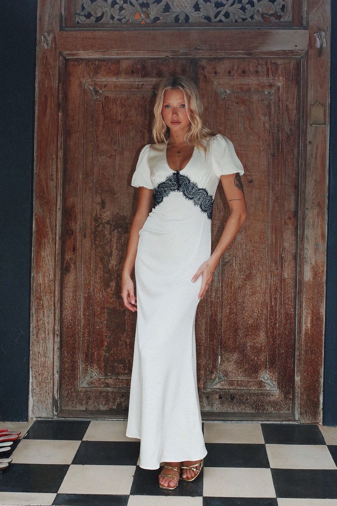 nova satin dress Nova Dress in Light Blue