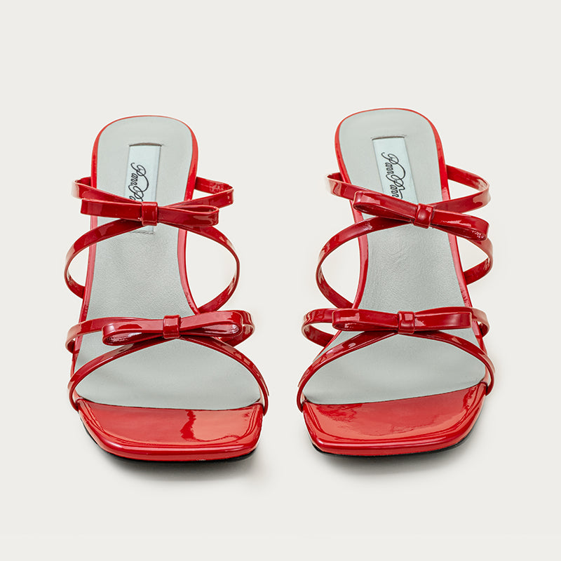 Stacy Sandals in Red