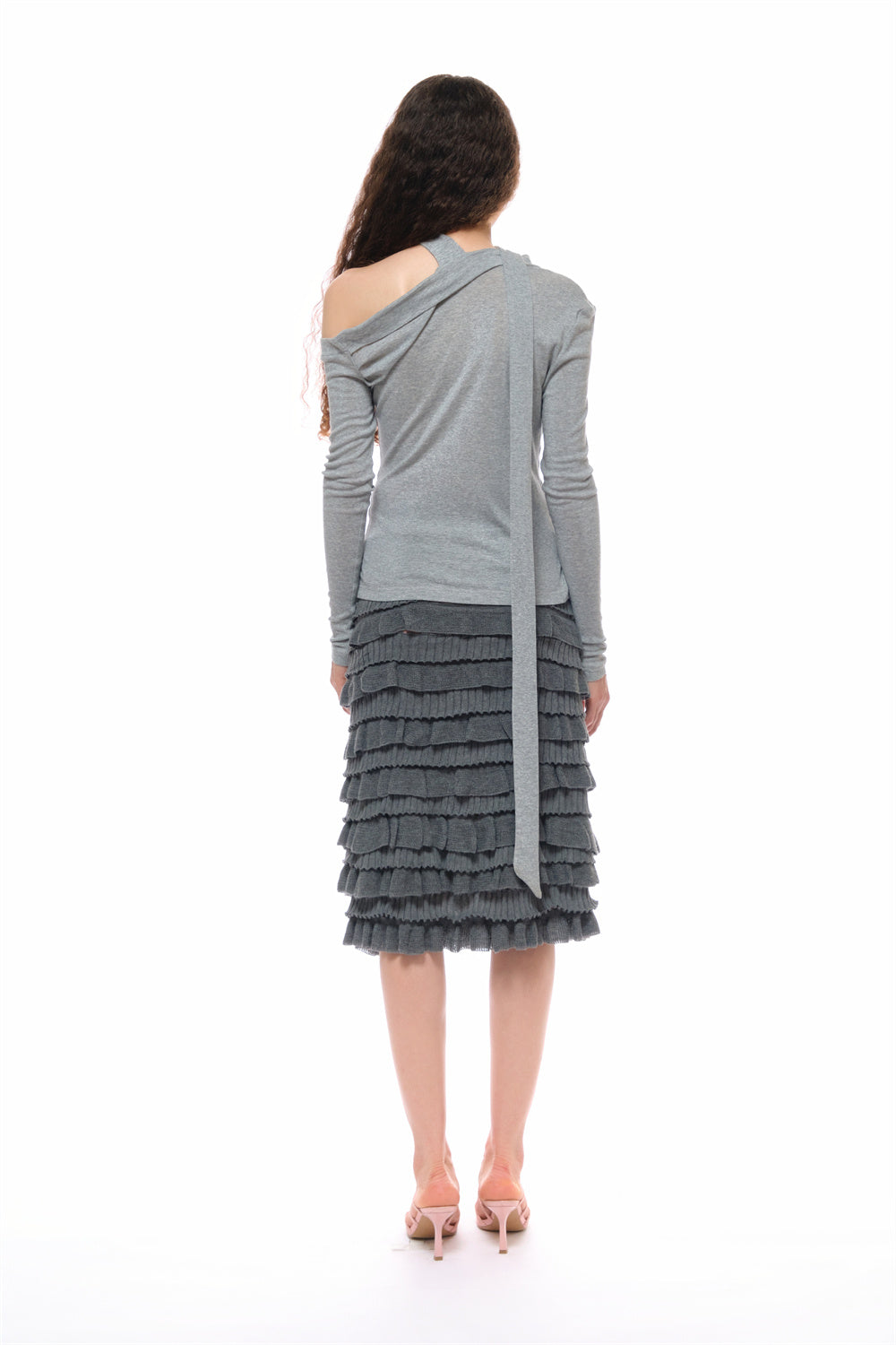 Zee Knit Top in Gray