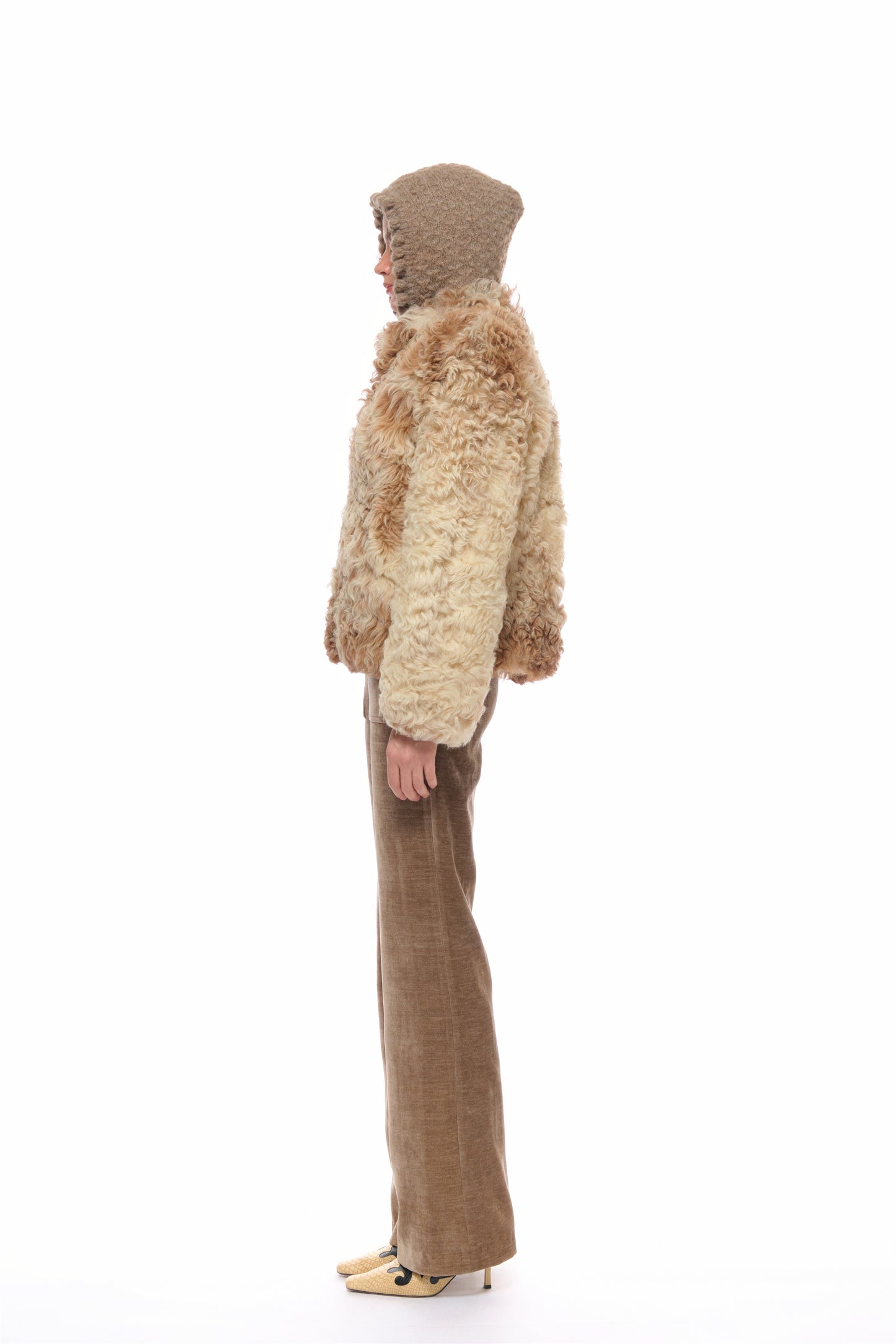 Susmandyie Spain Tigrado Lamb Fur coat