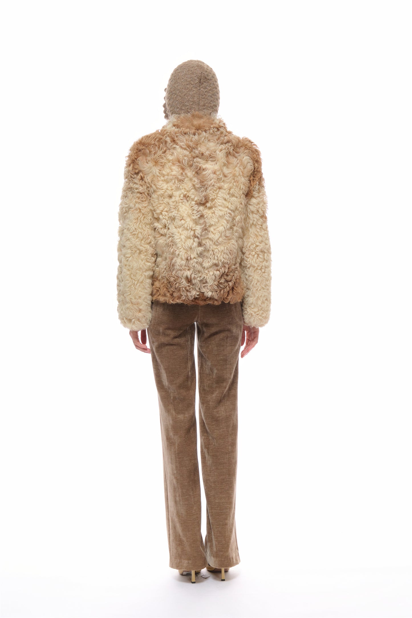 Susmandyie Spain Tigrado Lamb Fur coat