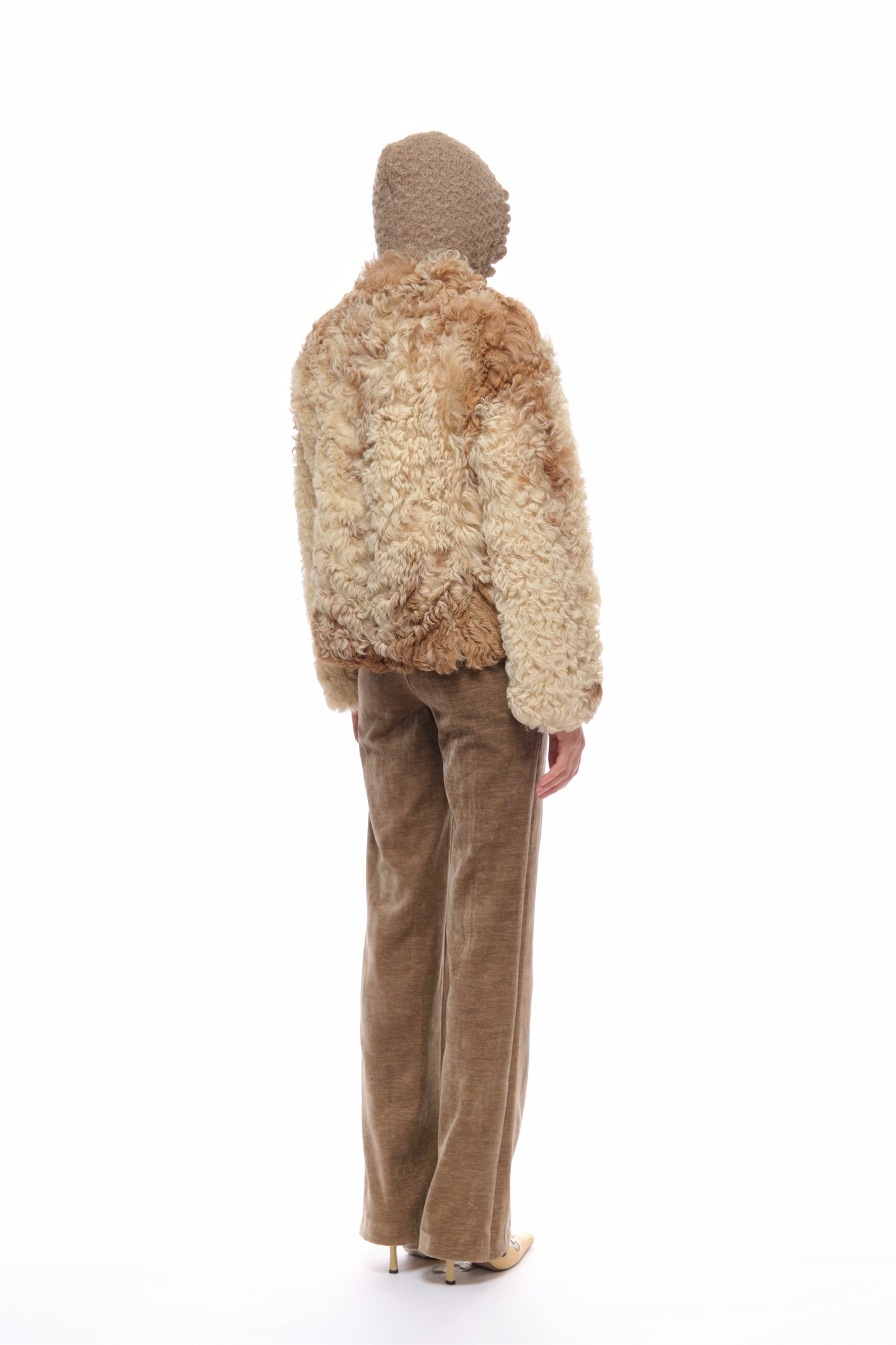 Susmandyie Spain Tigrado Lamb Fur coat