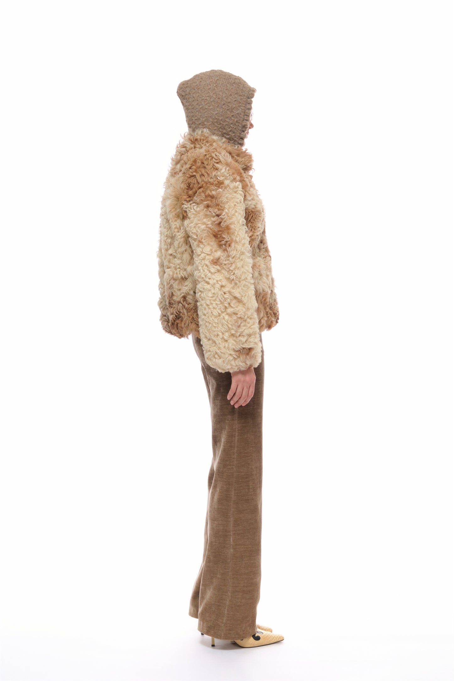 Susmandyie Spain Tigrado Lamb Fur coat