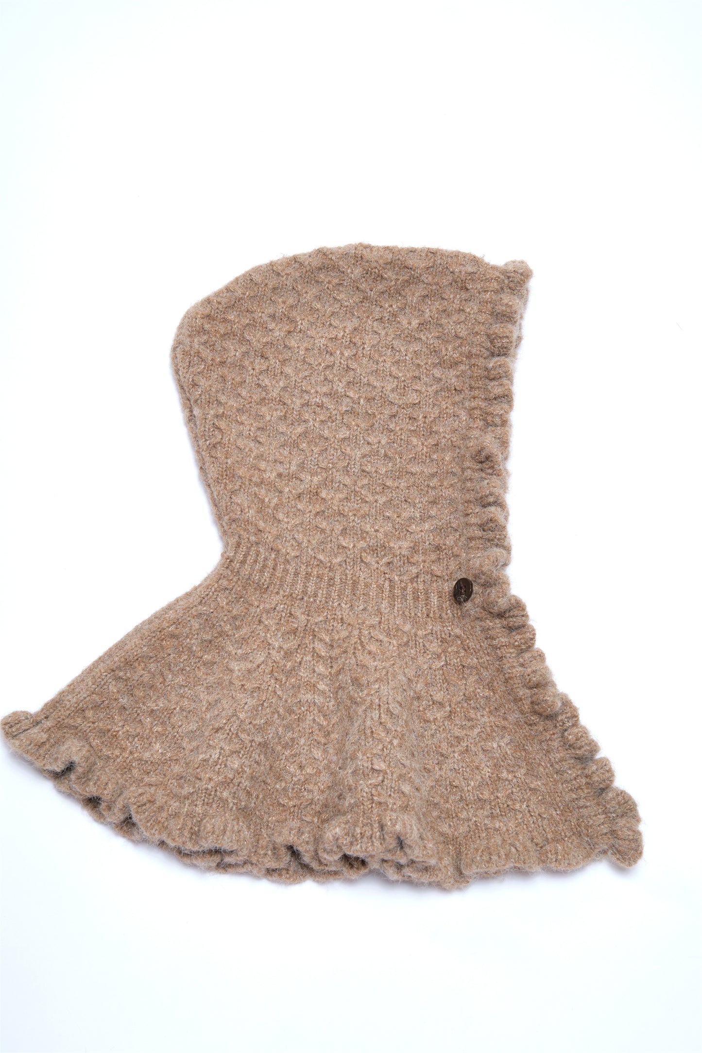 Sage Balaclava Hat in Brown