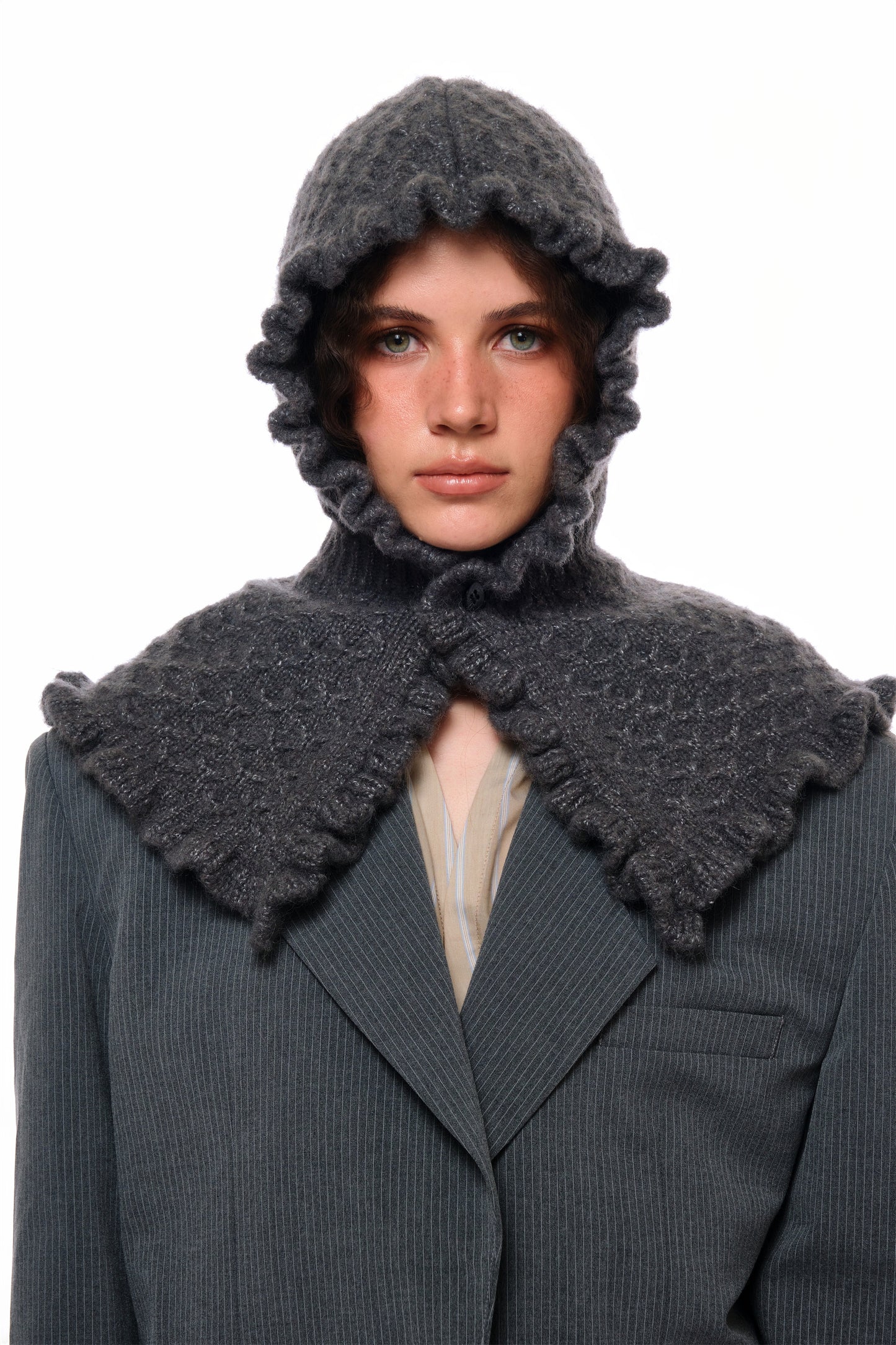 Sage Balaclava Hat in Gray