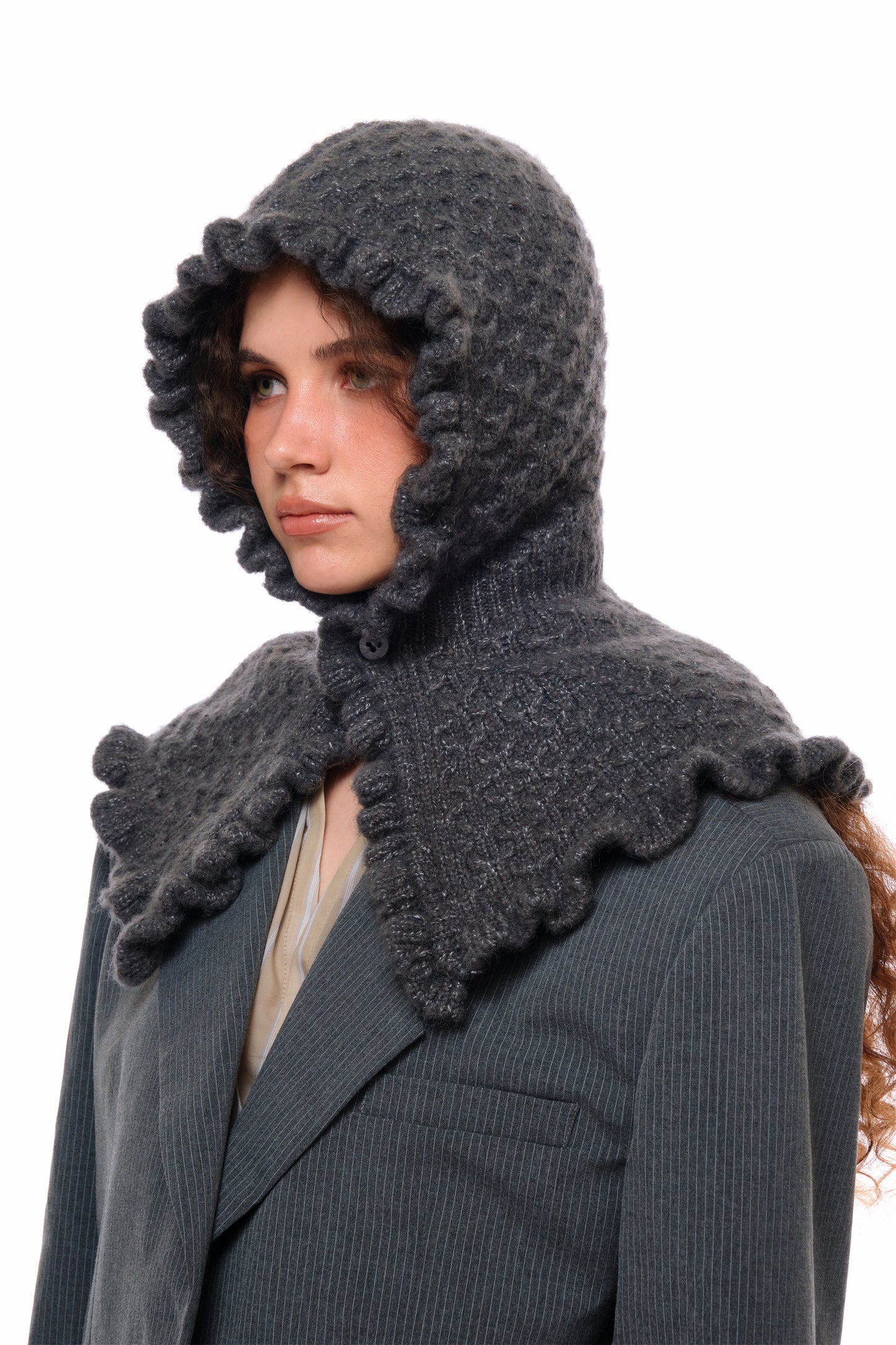 Sage Balaclava Hat in Gray