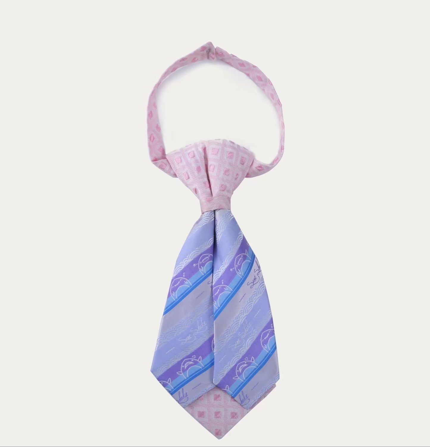 Tata Vintage Ties in Purple-pink
