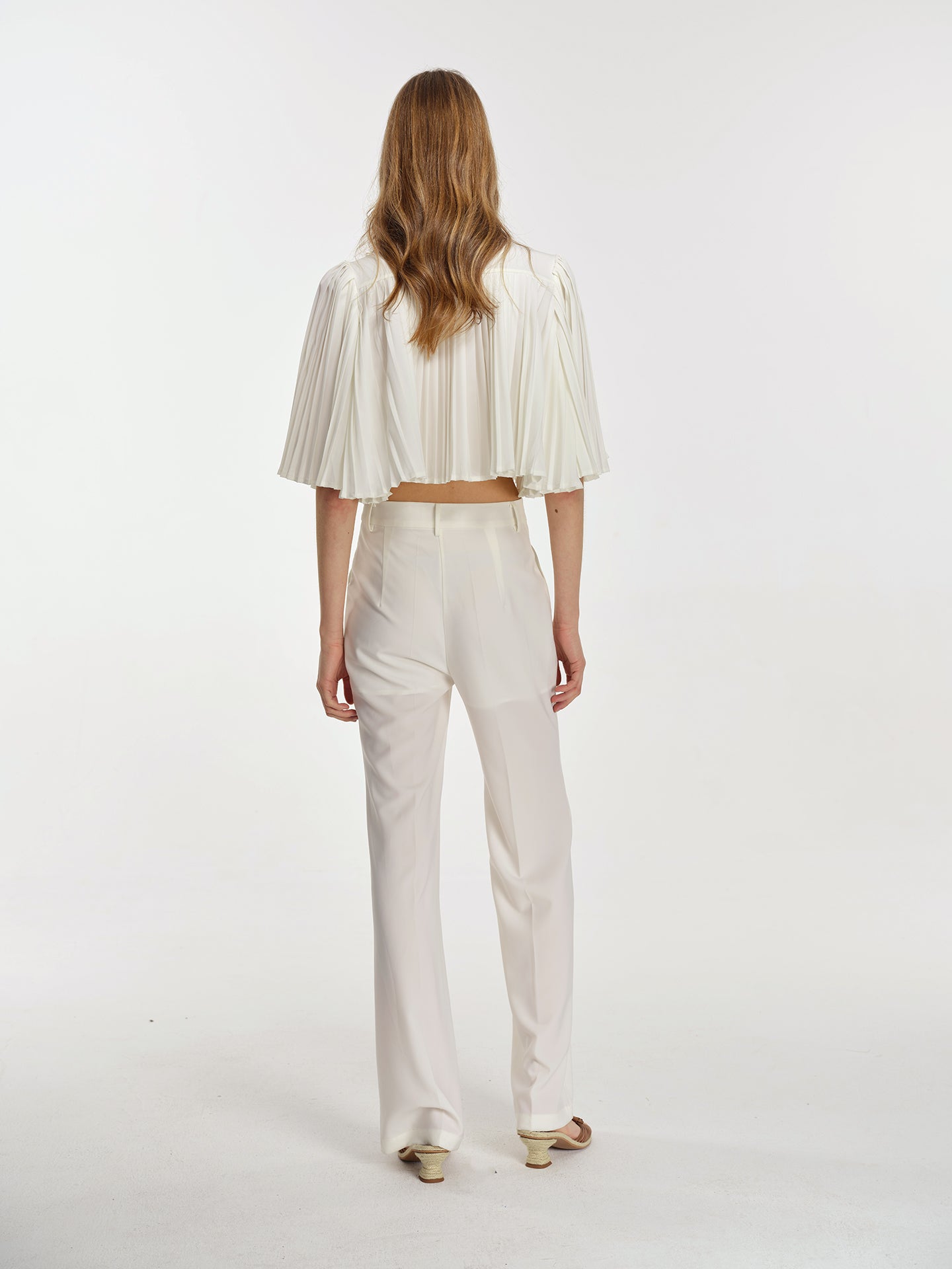 Eve Pleated Cape Top