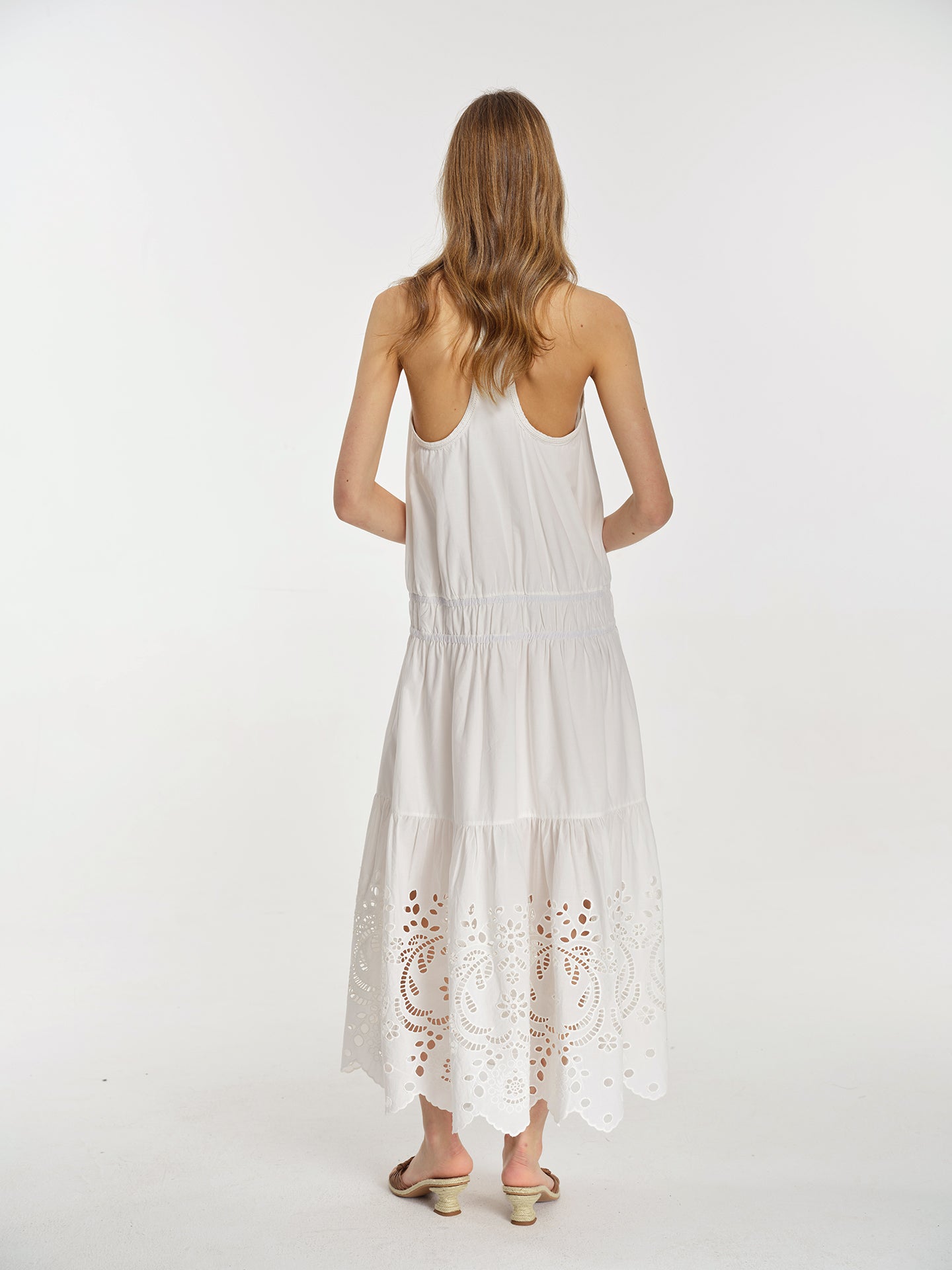Aurelia Eyelet Maxi Dress