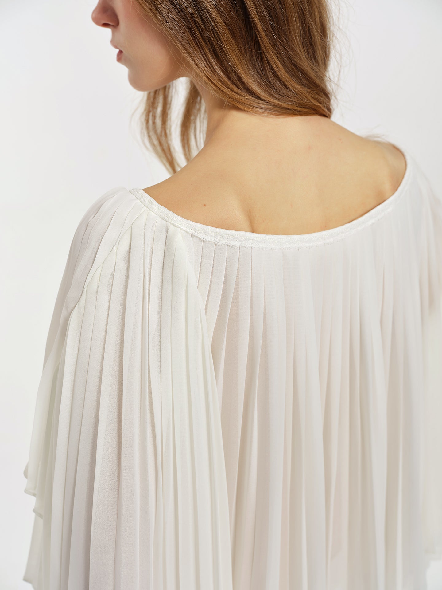 Eve Pleated Cape Top