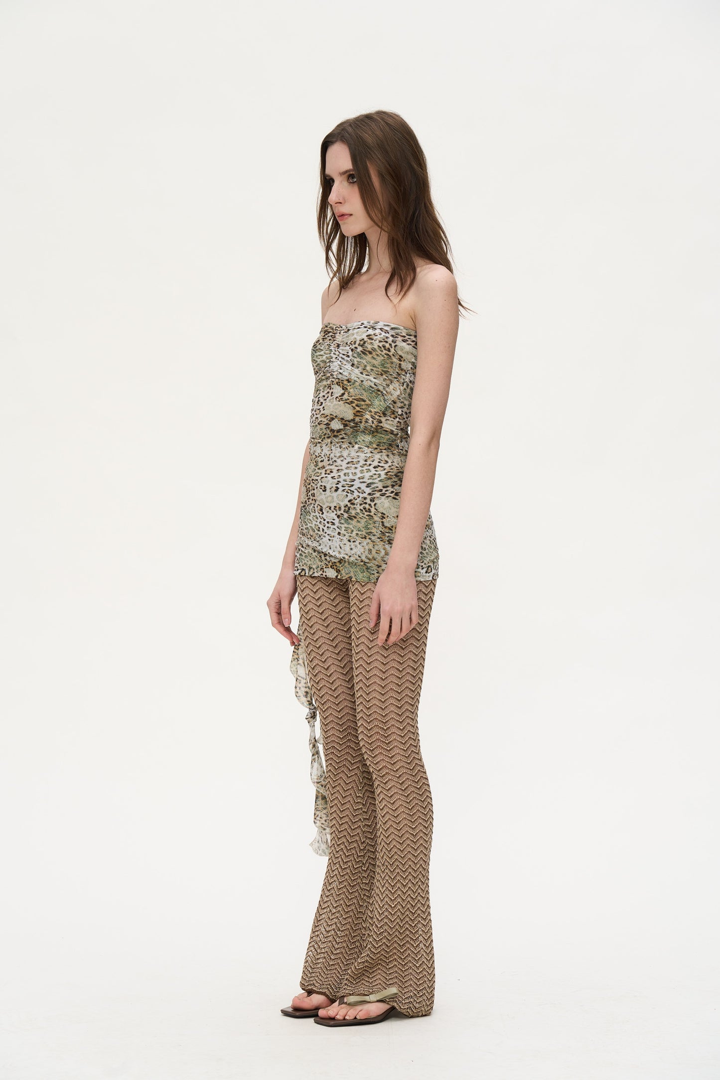 Oliva Leopard Print Mini Dress