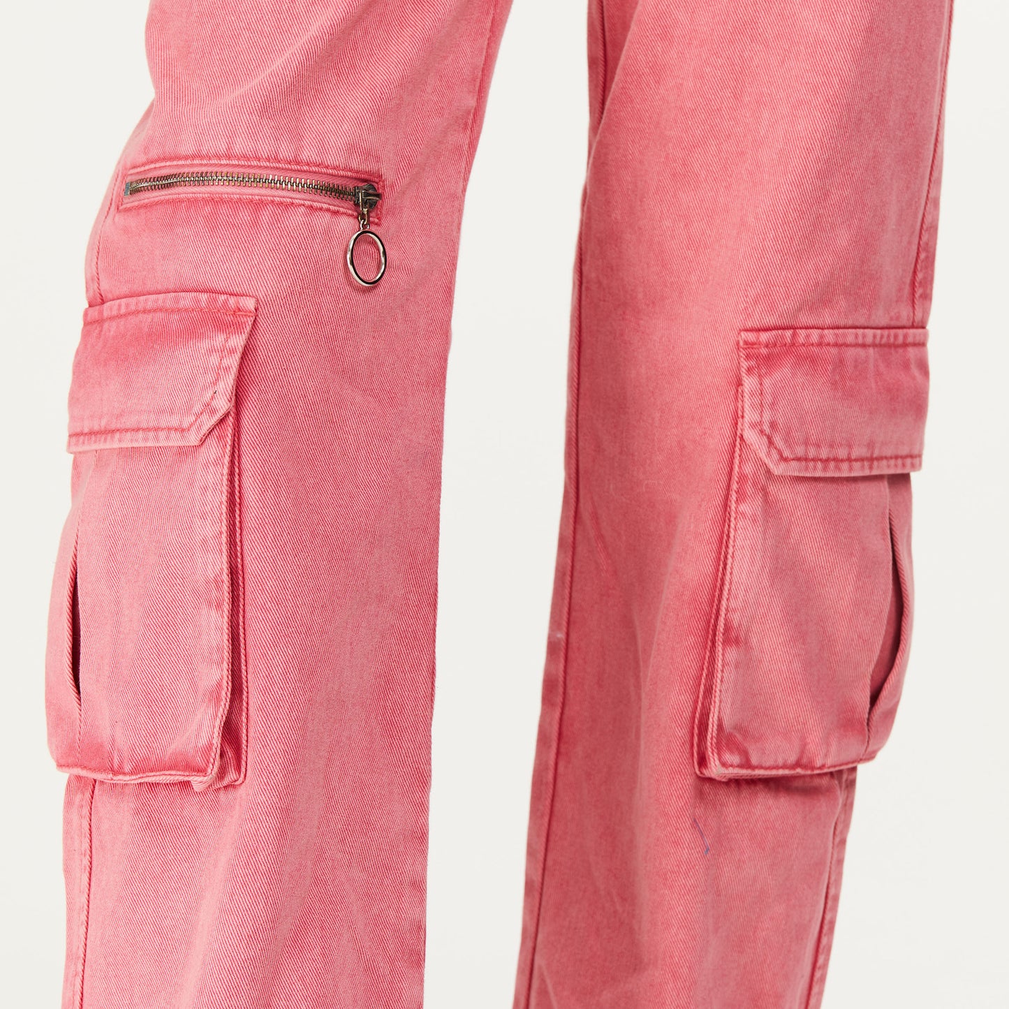 Edith Low-rise Pants in Pink