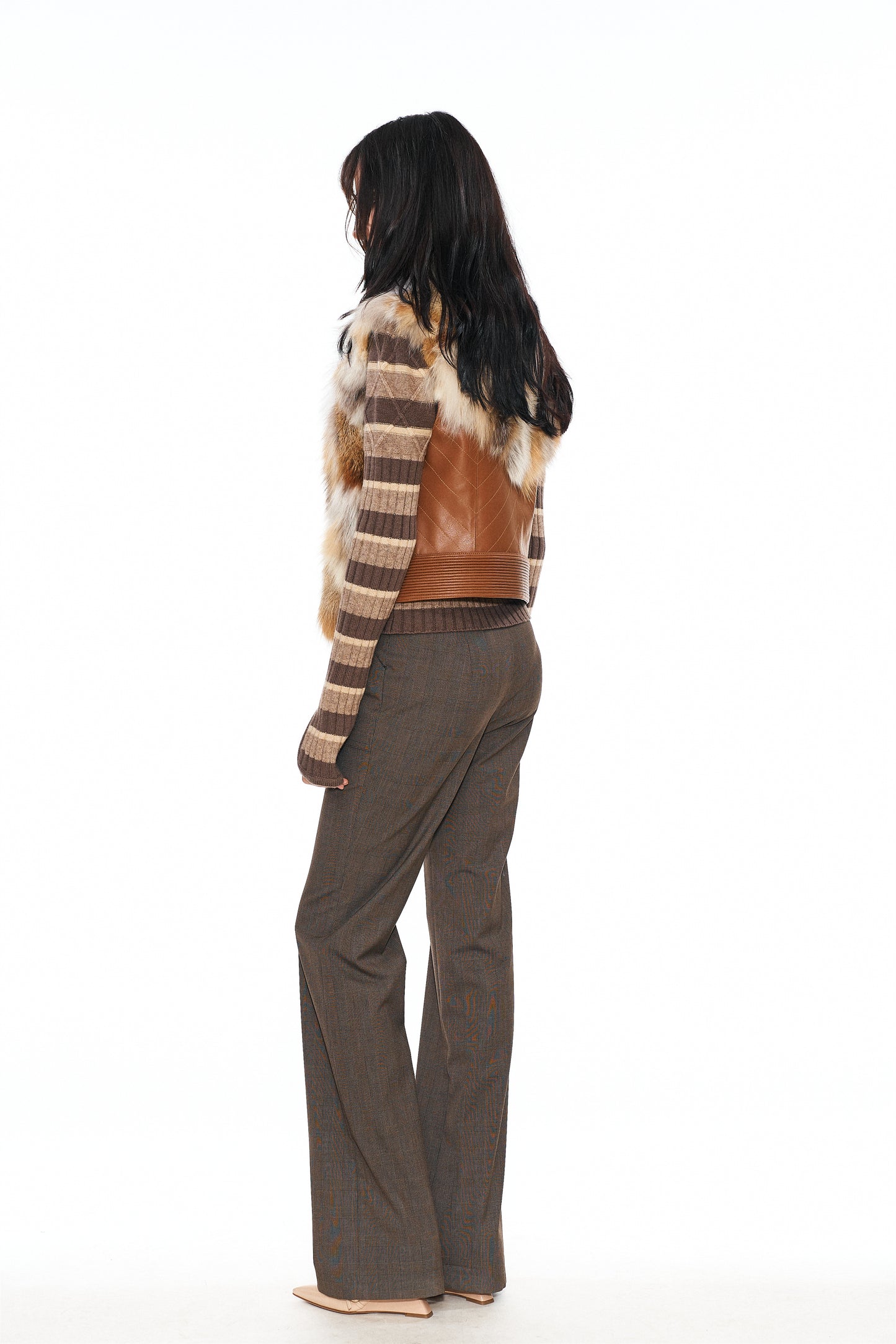 Cedar High-Waisted Suit Pants