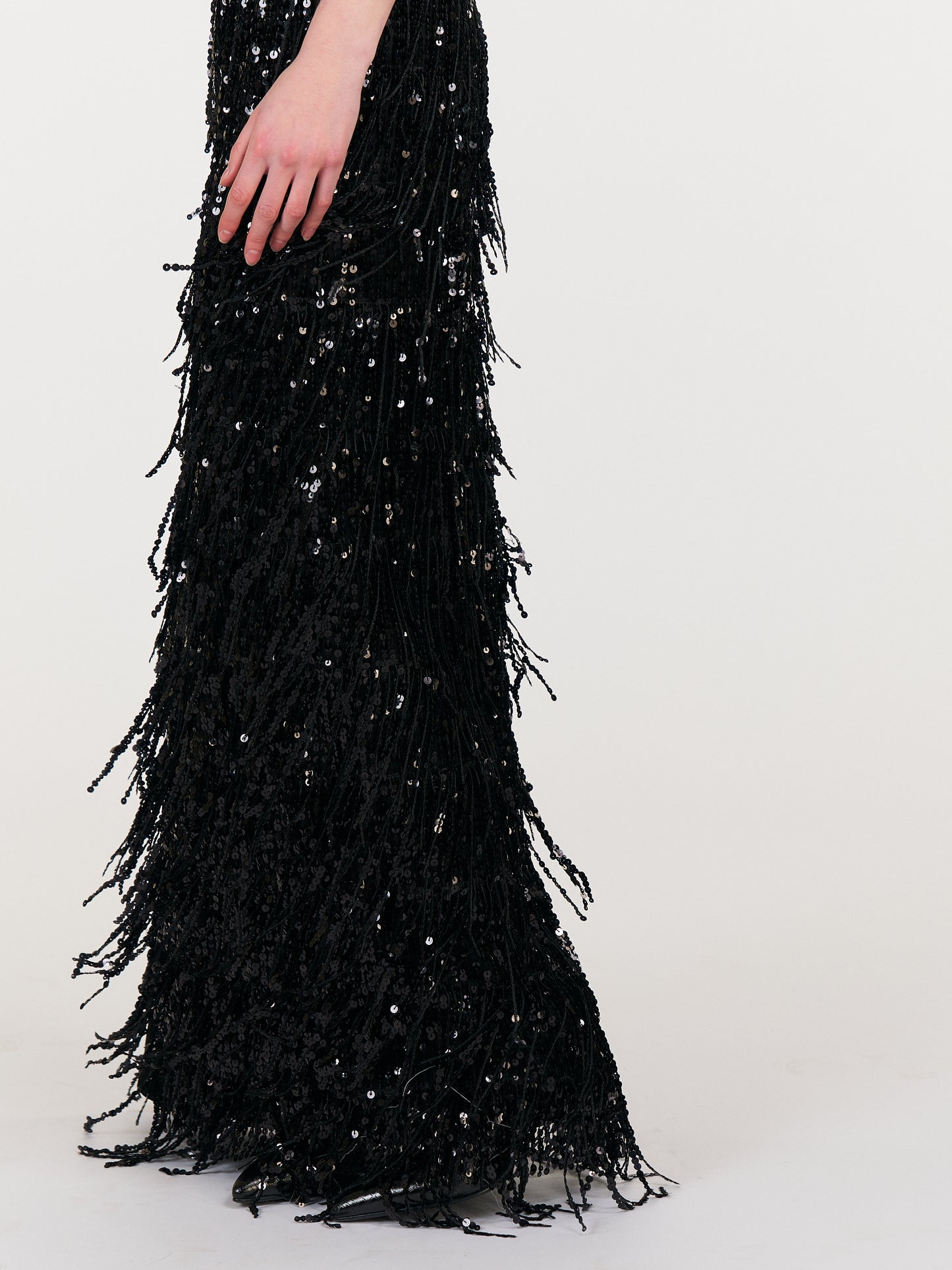 Holy Tassel Sequin Dress