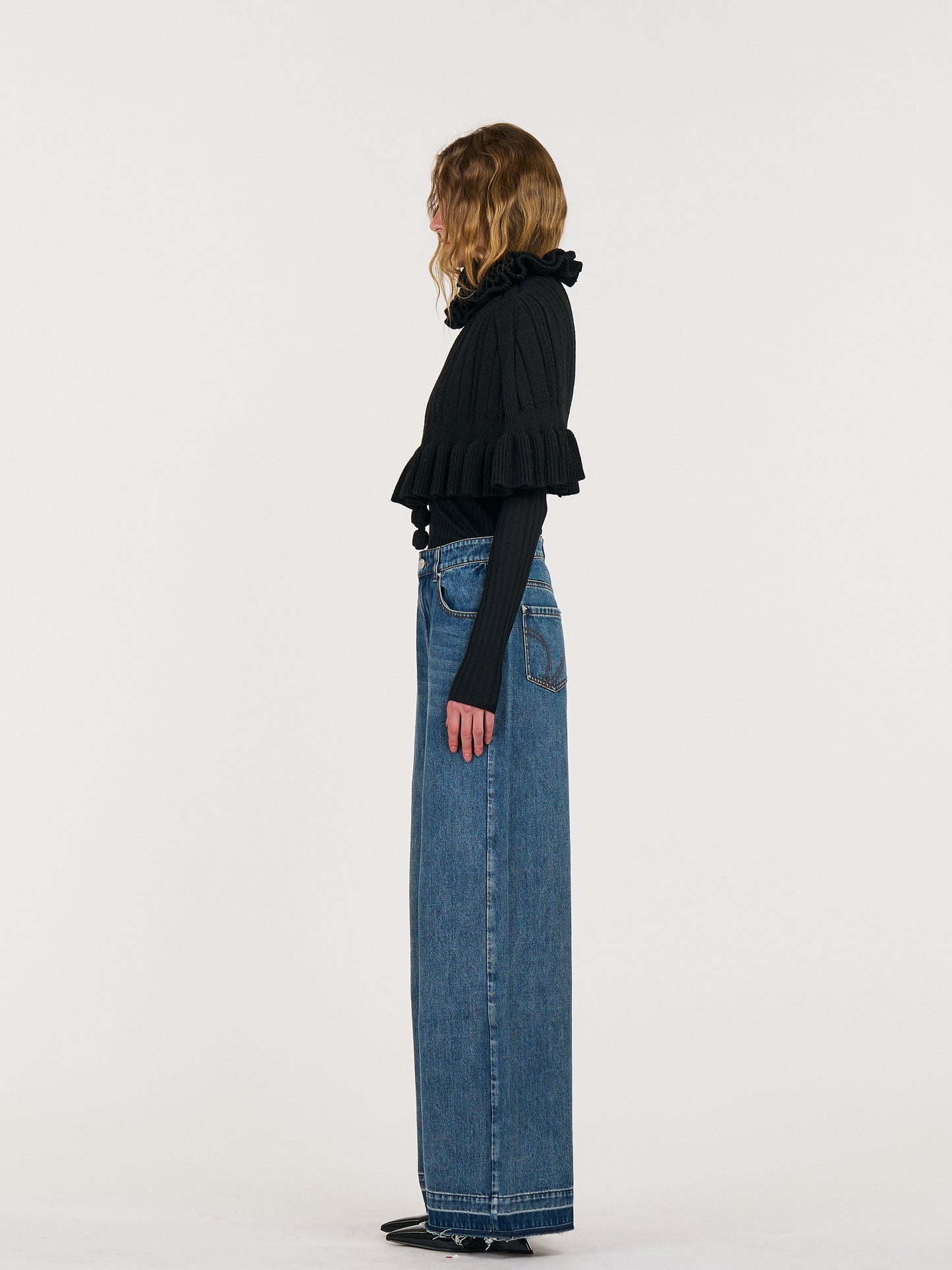 Fiona frayed jeans