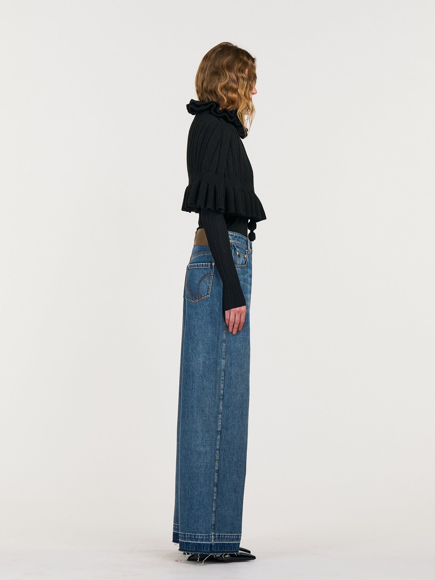 Fiona frayed jeans