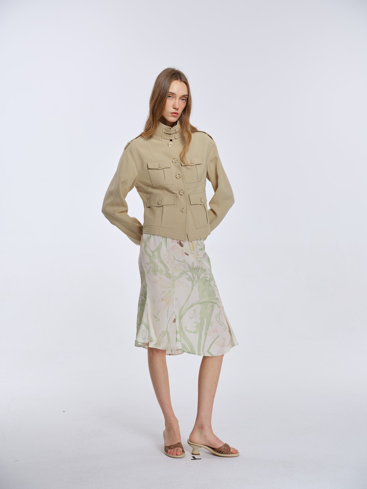 Voyager City Jacket-Sand