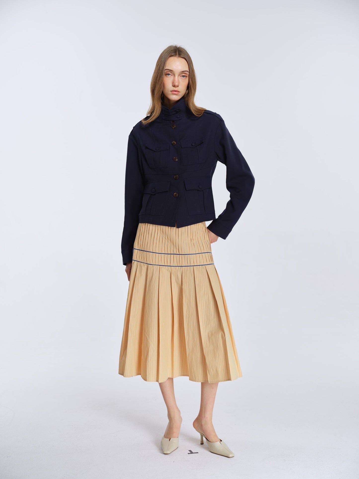 Voyager City Jacket-Navy