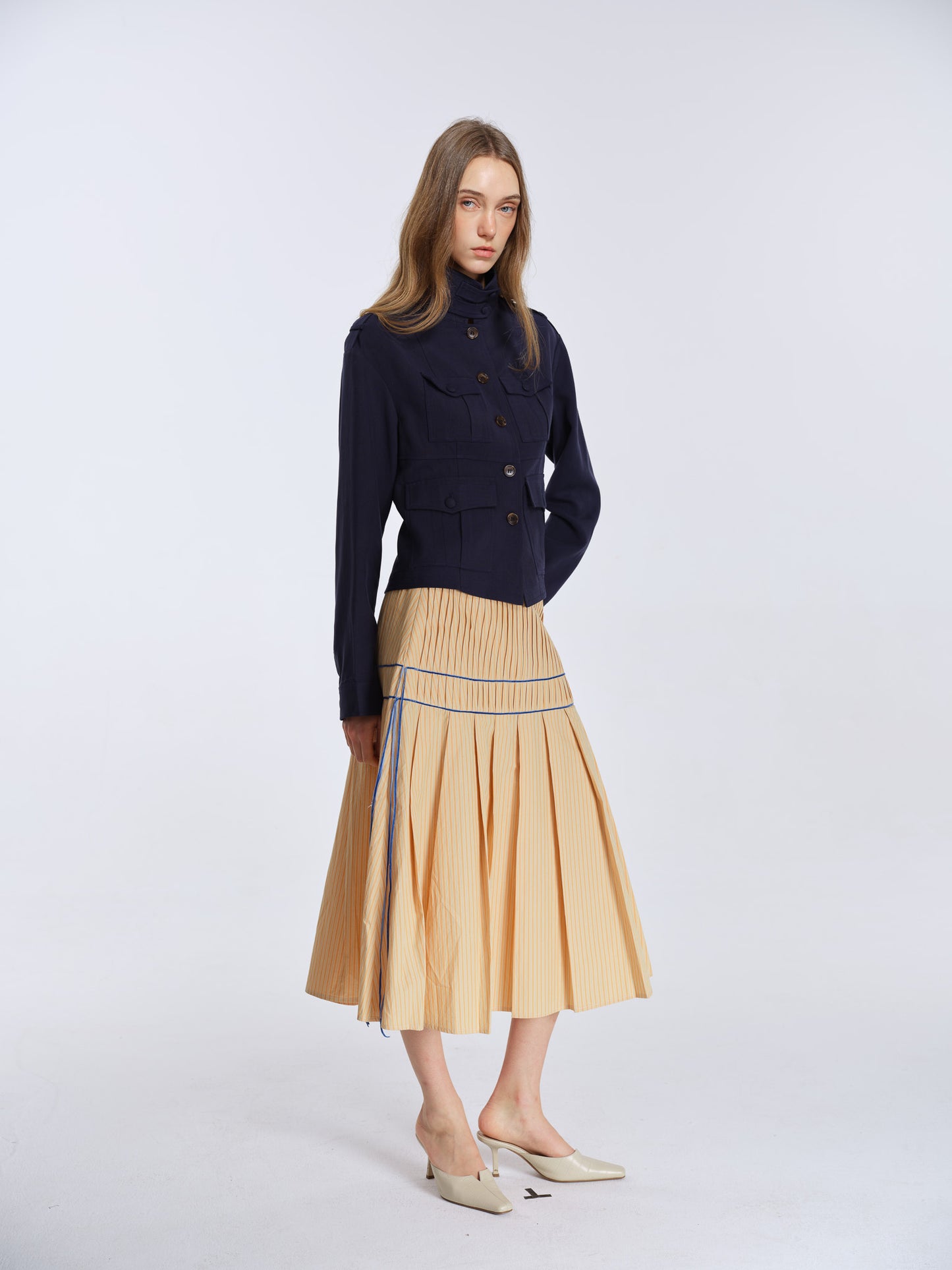 Voyager City Jacket-Navy