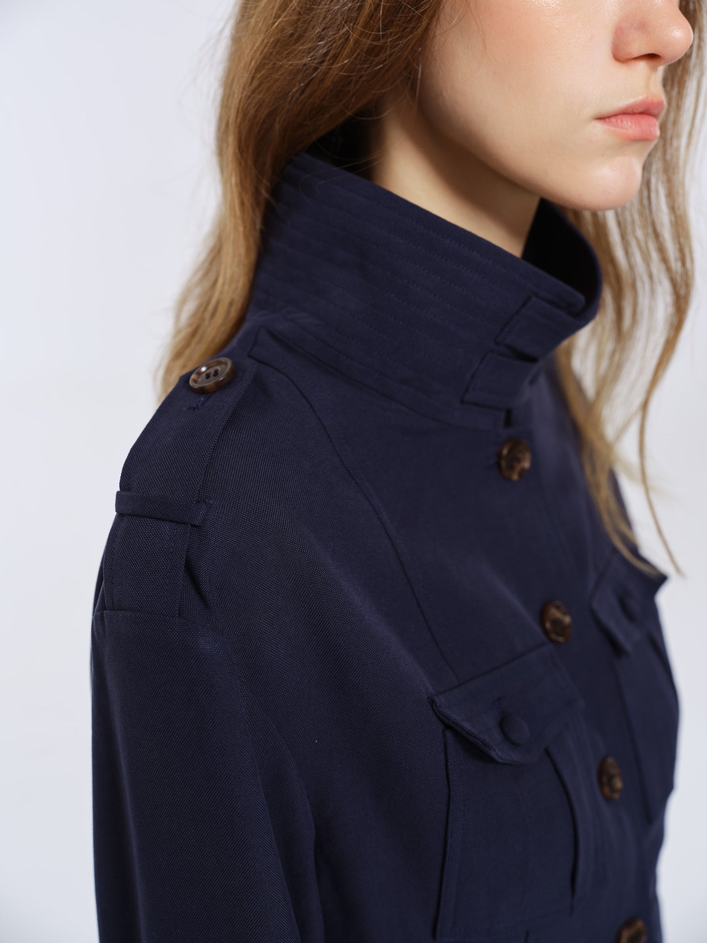 Voyager City Jacket-Navy