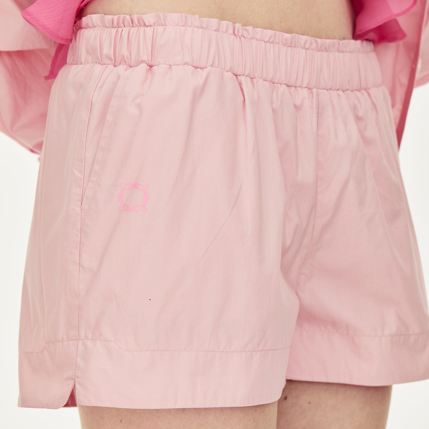 Margot Signatured Boxer Shorts in Pink